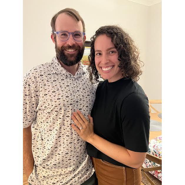 The night we got engaged!