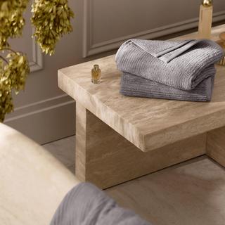 Turkish Ribbed Hand Towel, Set of 2