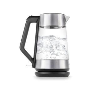 OXO On Cordless Glass Electric Kettle, Stainless Steel