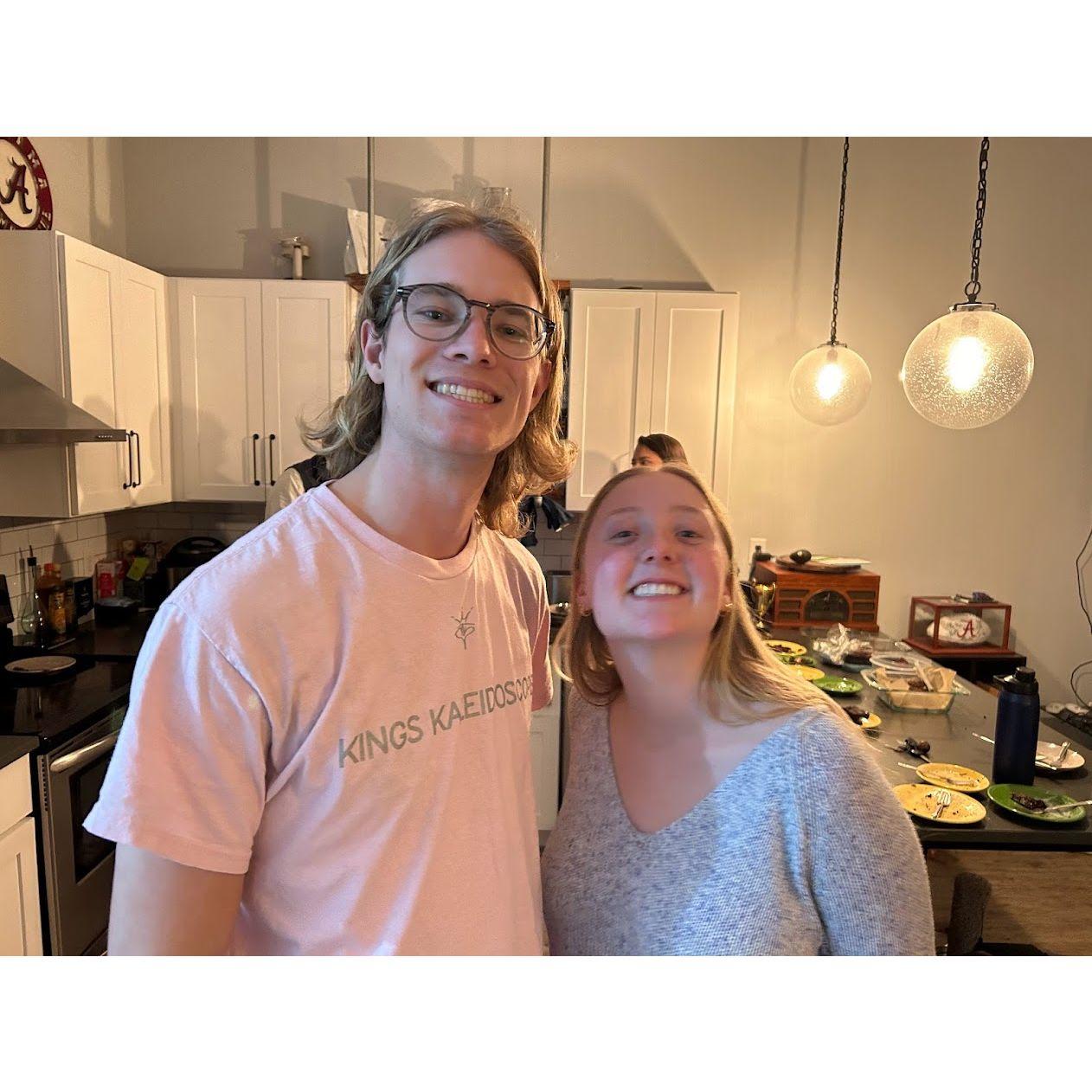 Riley's 20th birthday (no more dating teenagers!) in January 2024