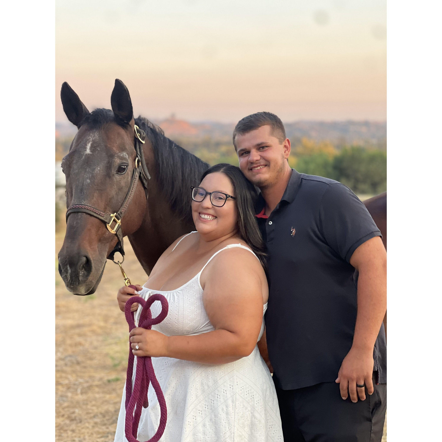 One of our favorite engagement pictures!