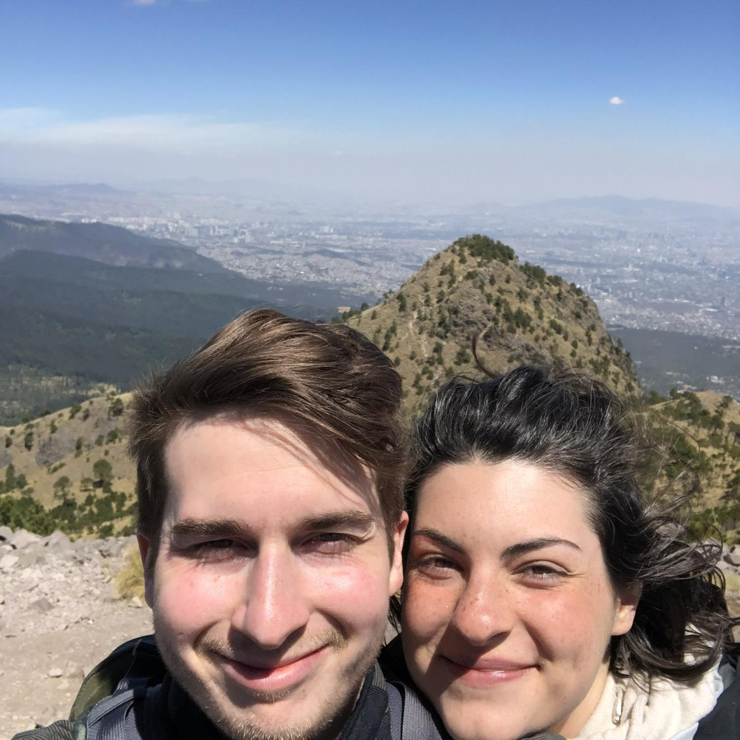 Hiking outside or Mexico city!