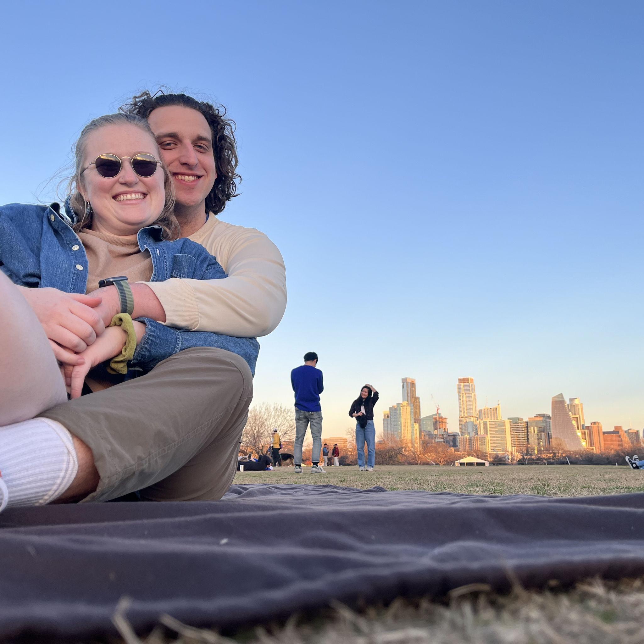 Skyline view in Austin, TX