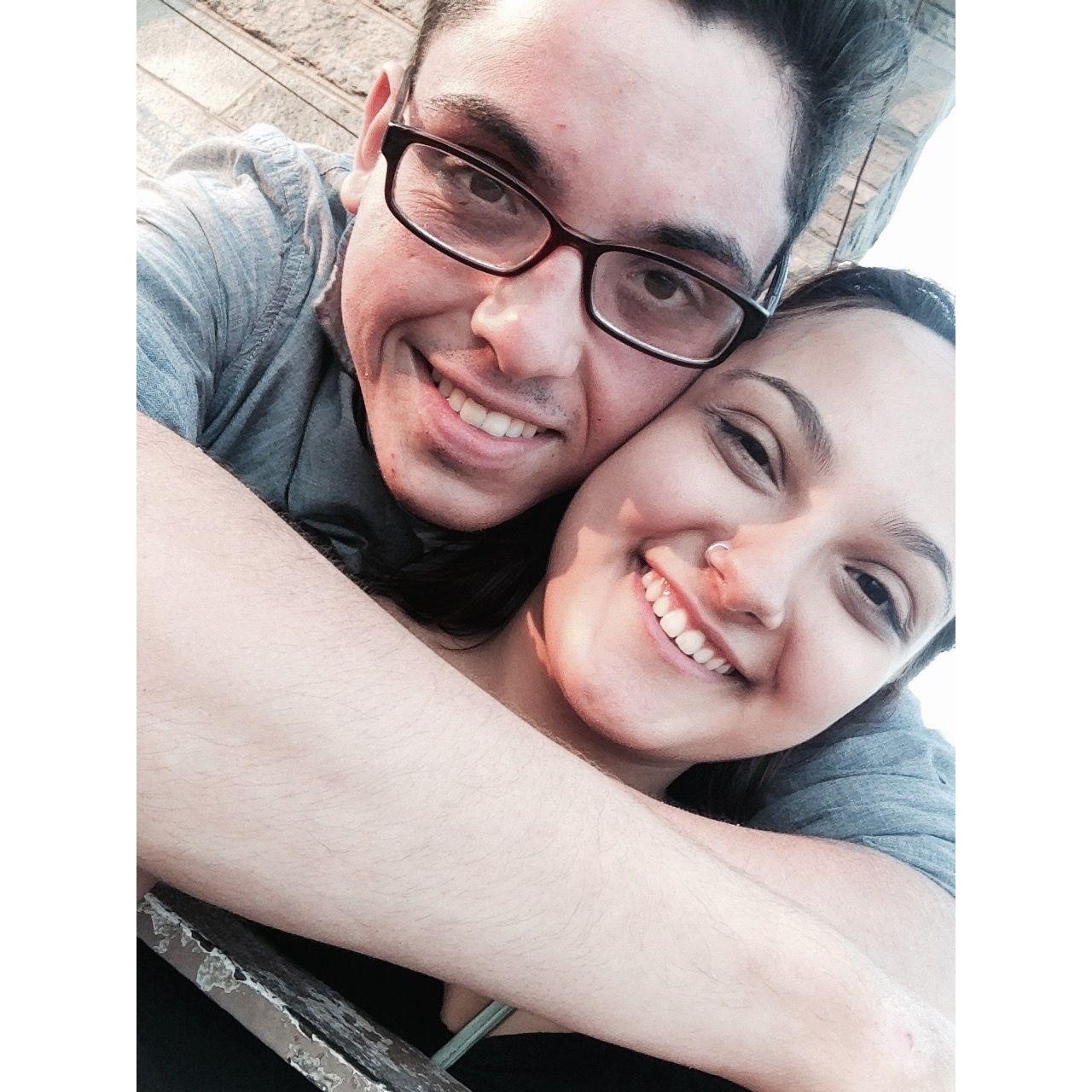 July 2014, The Brooklyn Bridge