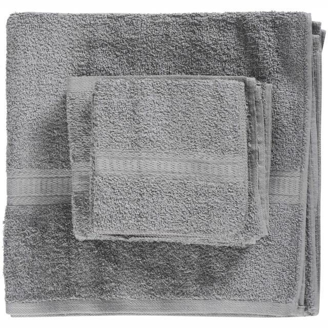 Mainstays Basic Cotton Bath Towel Set - 6 Piece Set