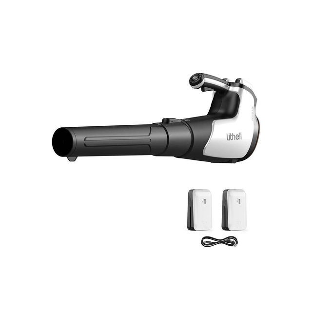 Litheli 2x20V 4Amp U20 Cordless Brushless Battery Powered Leaf Blower
