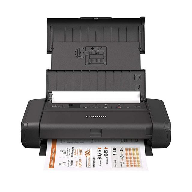 Canon PIXMA TR150 Wireless Mobile Printer with Airprint and Cloud Compatible, Black