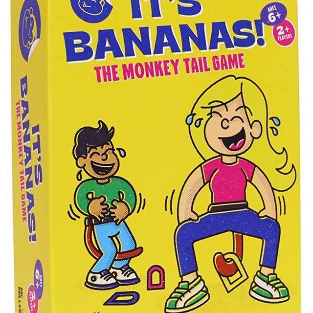 It's Bananas! The Monkey Game for Kids, Teens, and Tipsy Adults|Fun Family Board Game Floor Game Party Game Card Game for Kids Teens Adults|Top 10 Best Board Games 2020|Best Christmas