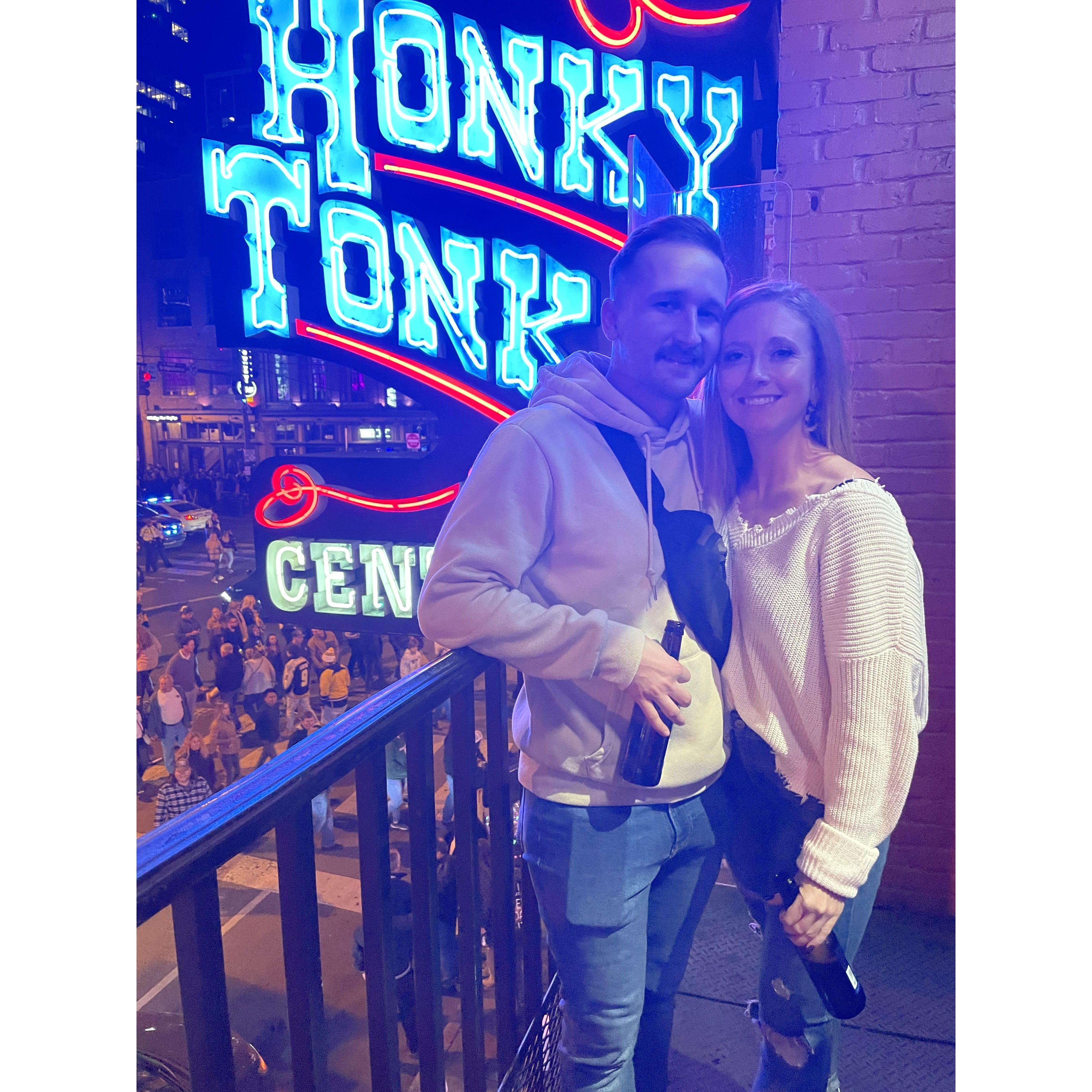 Another night in Nashville, TN