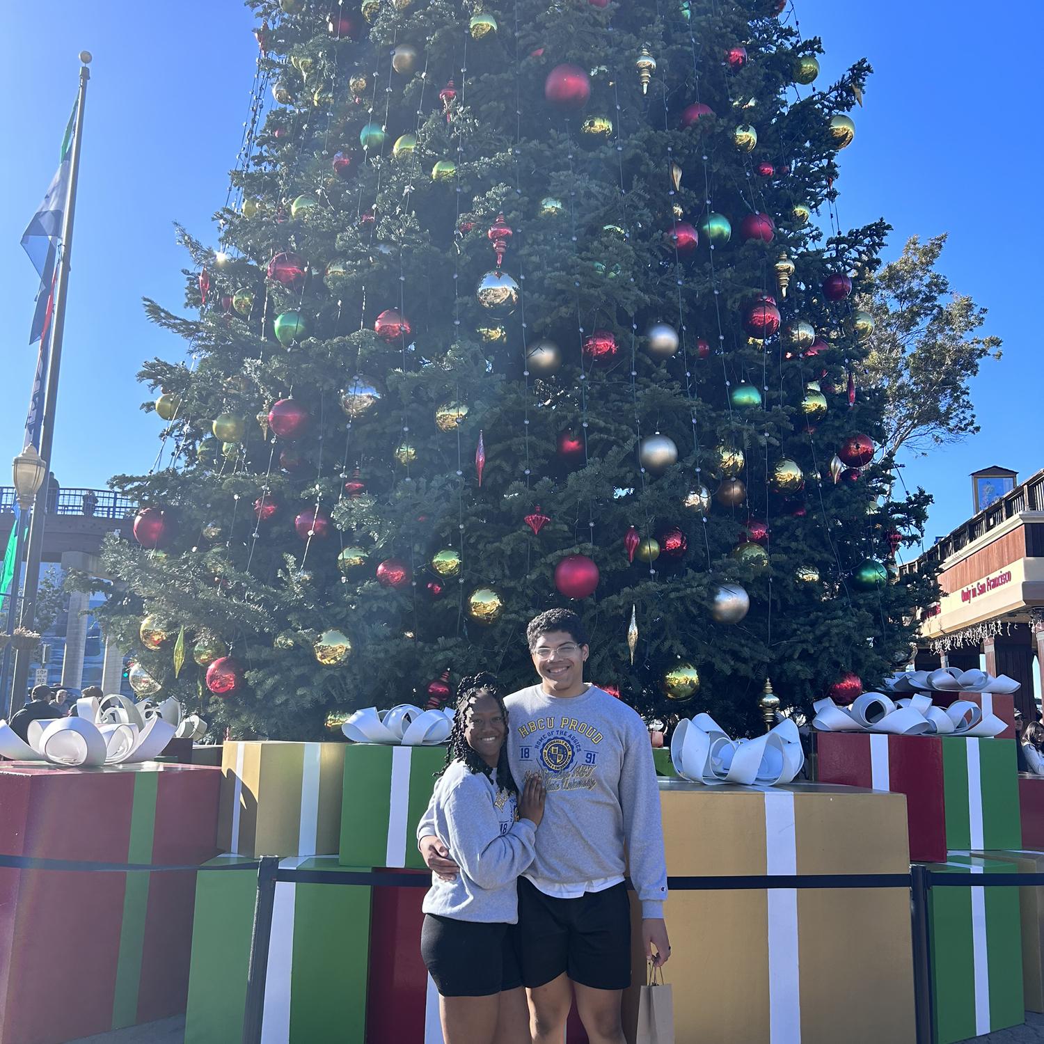 At the pier in San Francisco