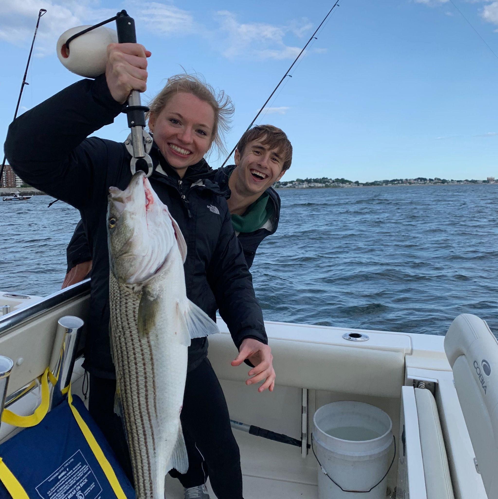 June 22, 2019. Carson takes Audrey fishing for the first time!