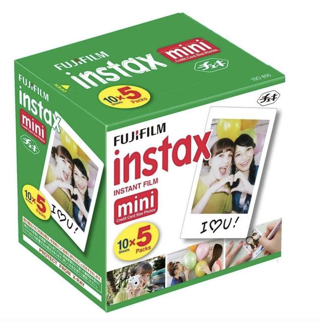 Fujifilm Instax Mini Instant Film (Total 50 Shoots)