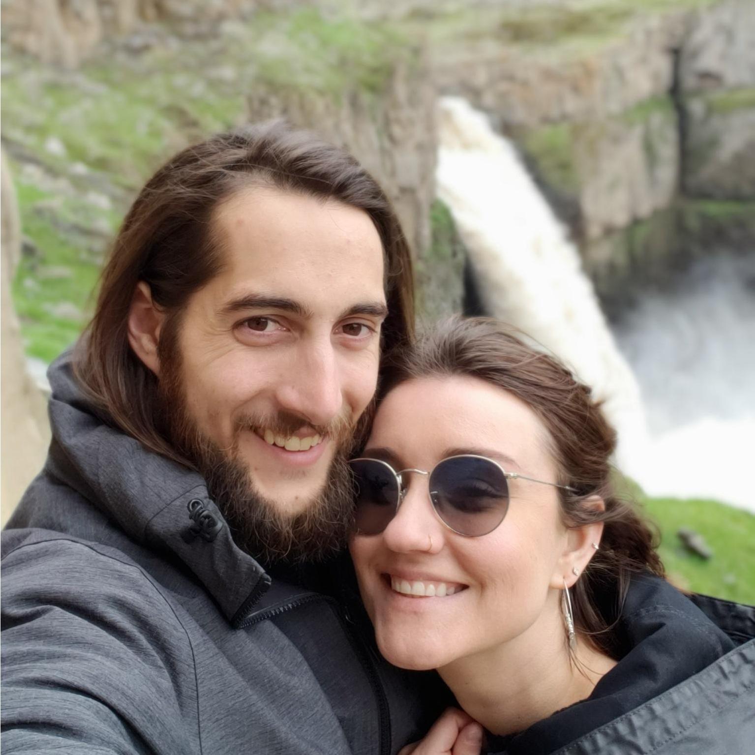 Hiking our state's national waterfall! Shortly after Anthony climbed out onto a ledge and Morgan saw his life flash before her eyes.