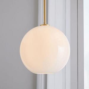 Sculptural Glass Globe Pendant - Medium