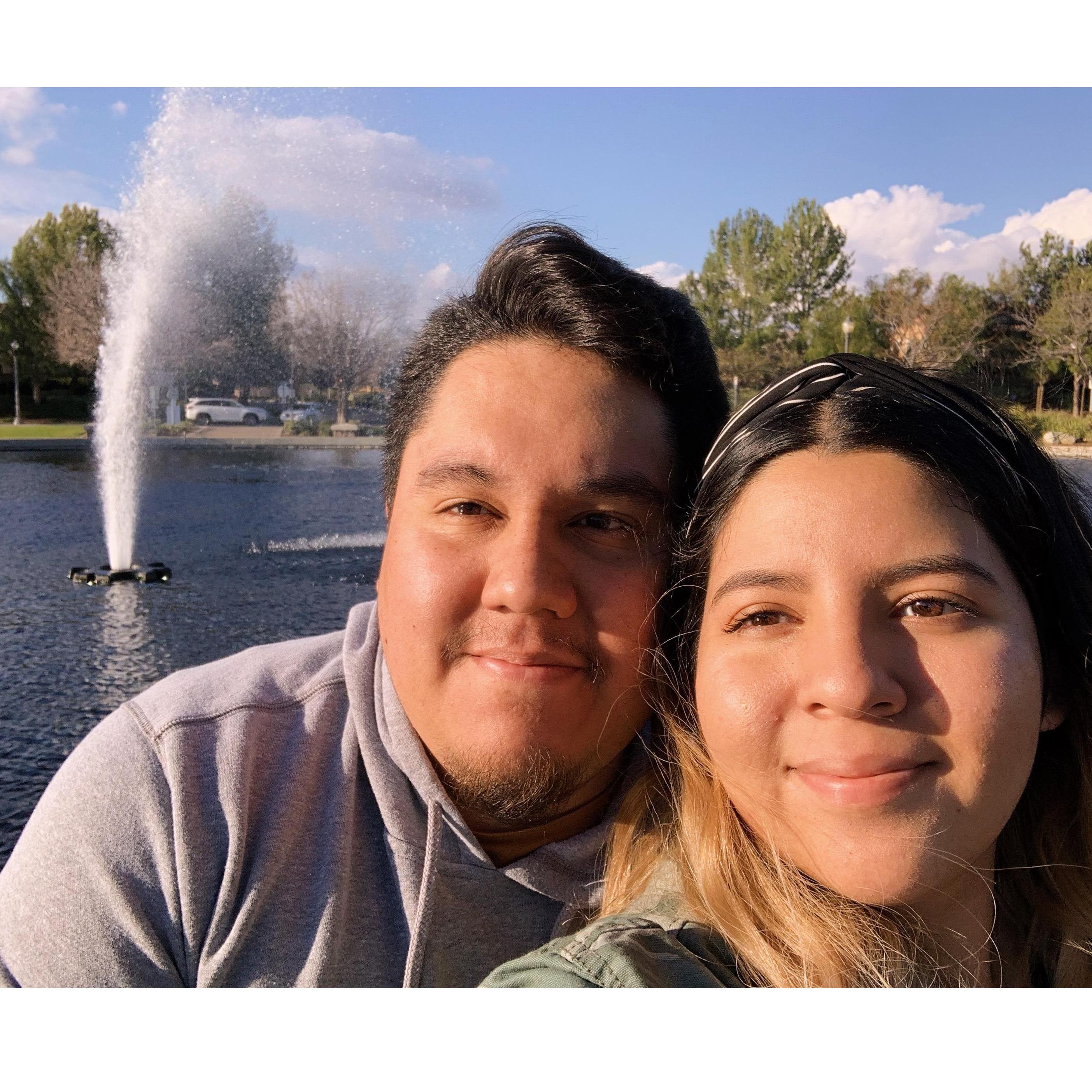 We love riding the boats at Harveston Lake in Temecula