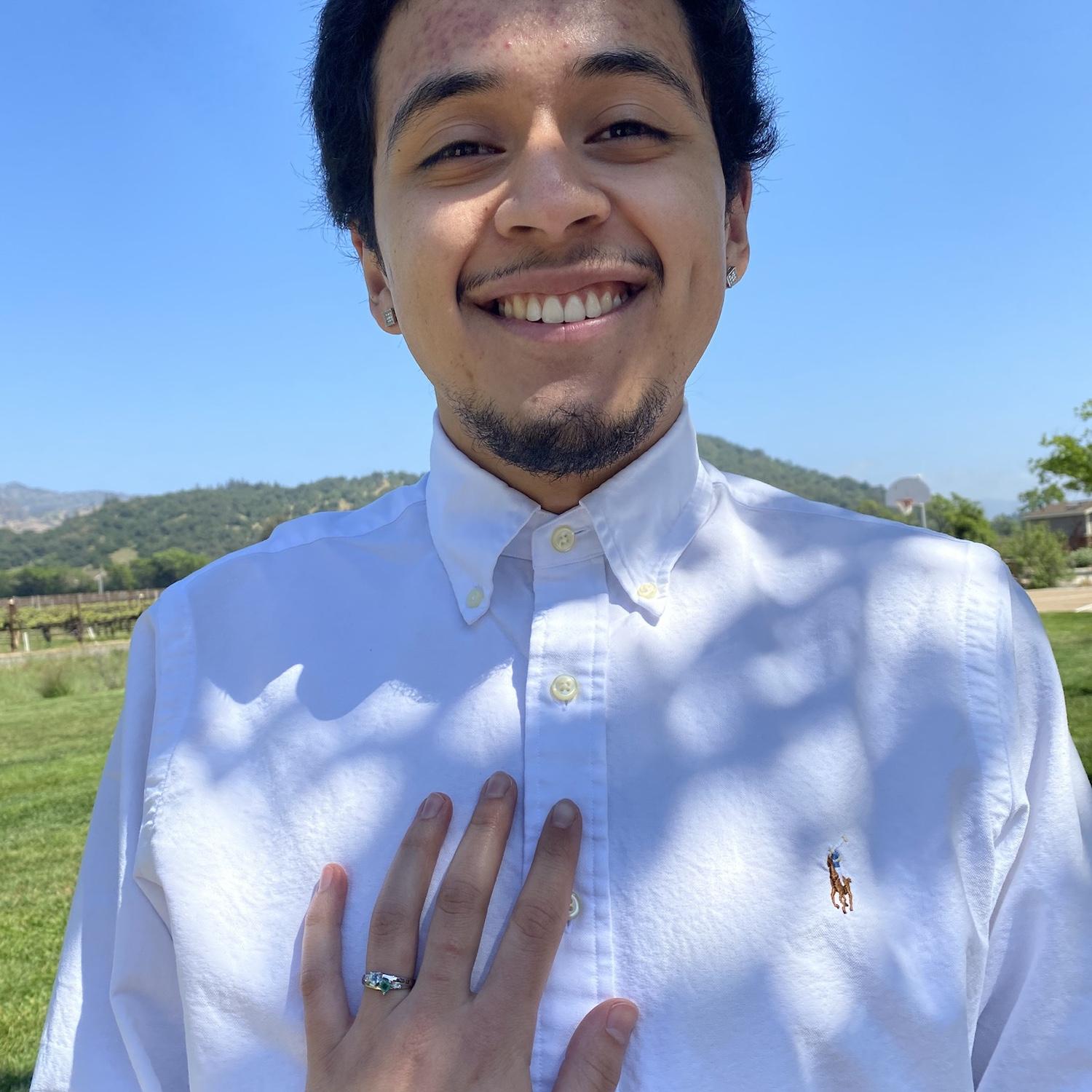The day Maria said “yes!!”💍