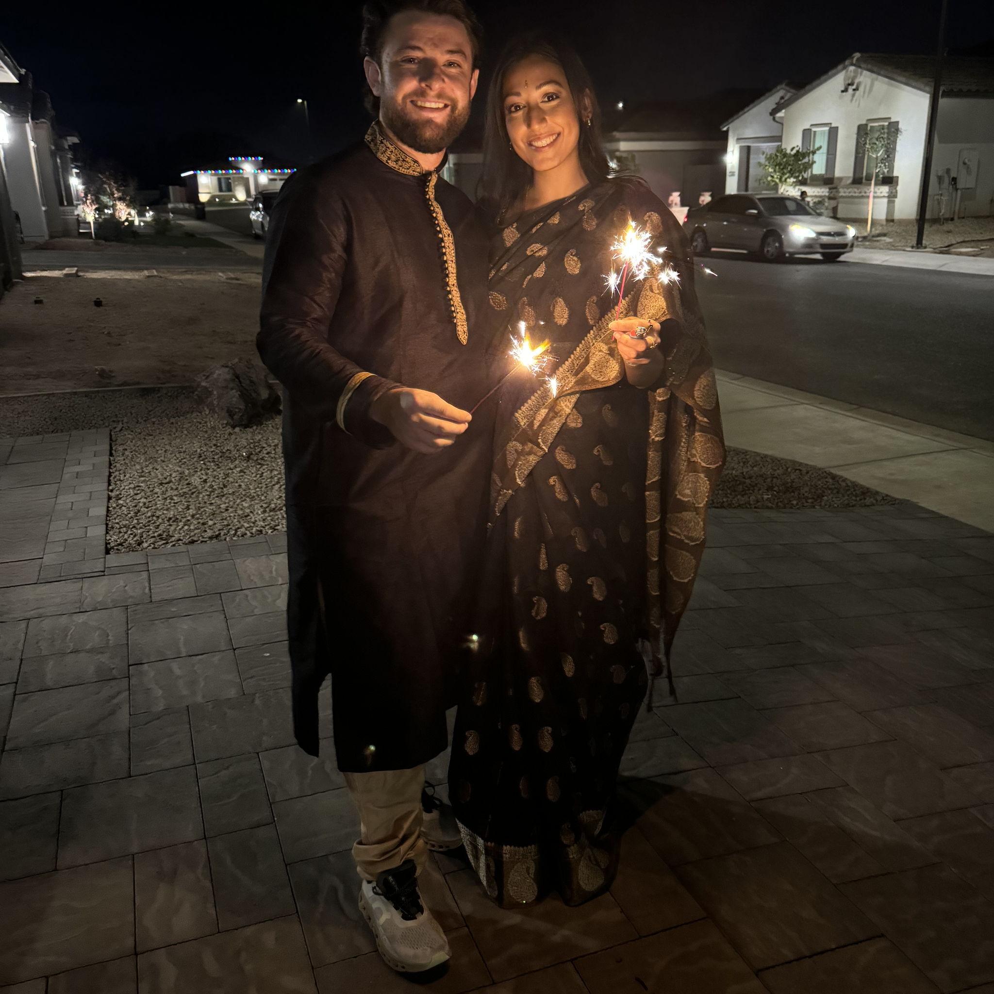 Our first Diwali!
