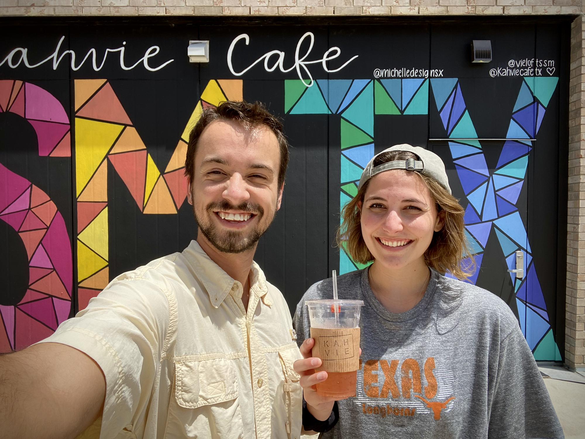 Visiting San Marcos together before Steve moved to Auburn, AL. Maggie moved to San Marcos for the 2021 fall semester!
