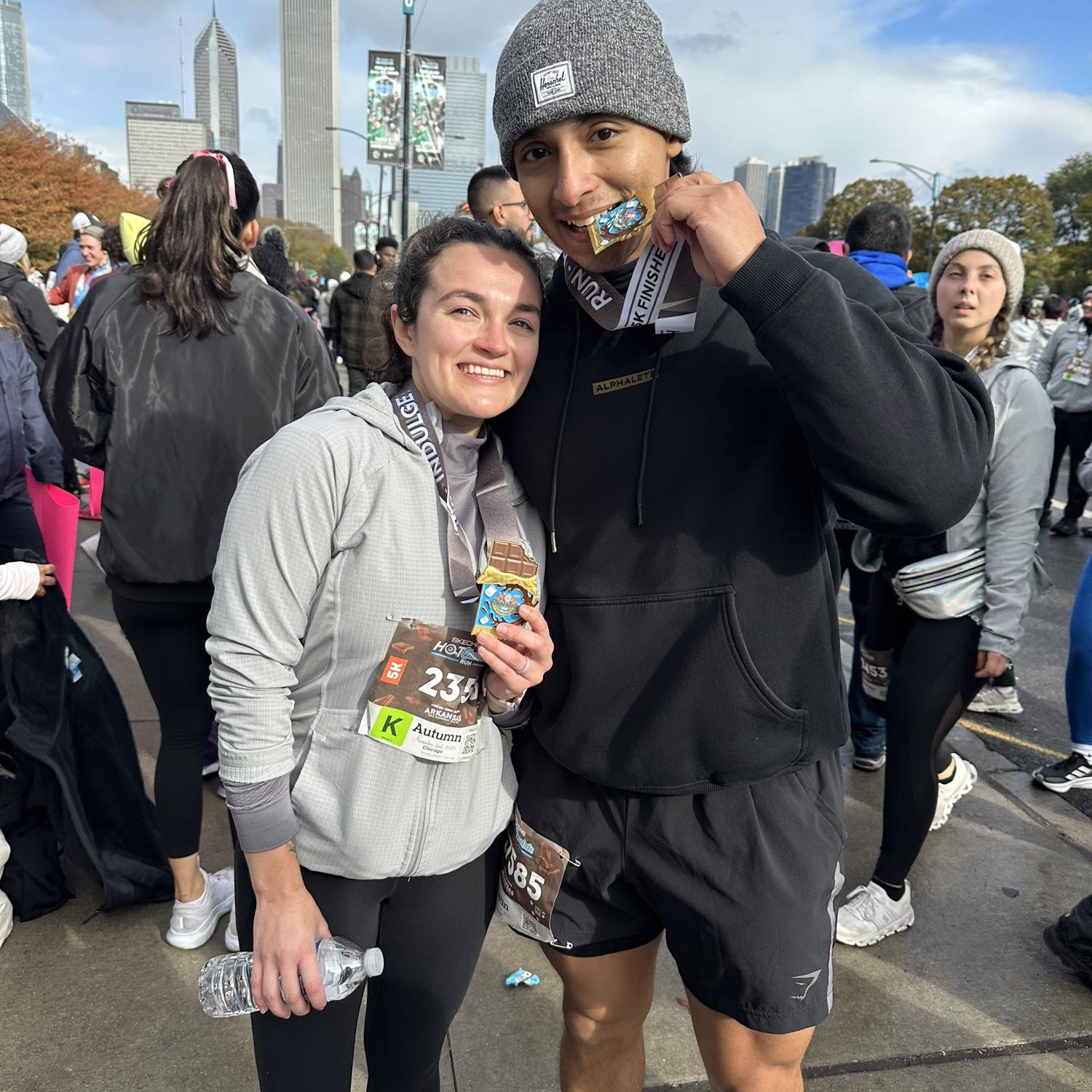 First 5K that we both did! ‘25