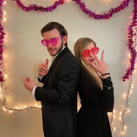 A covid Valentine's Day party