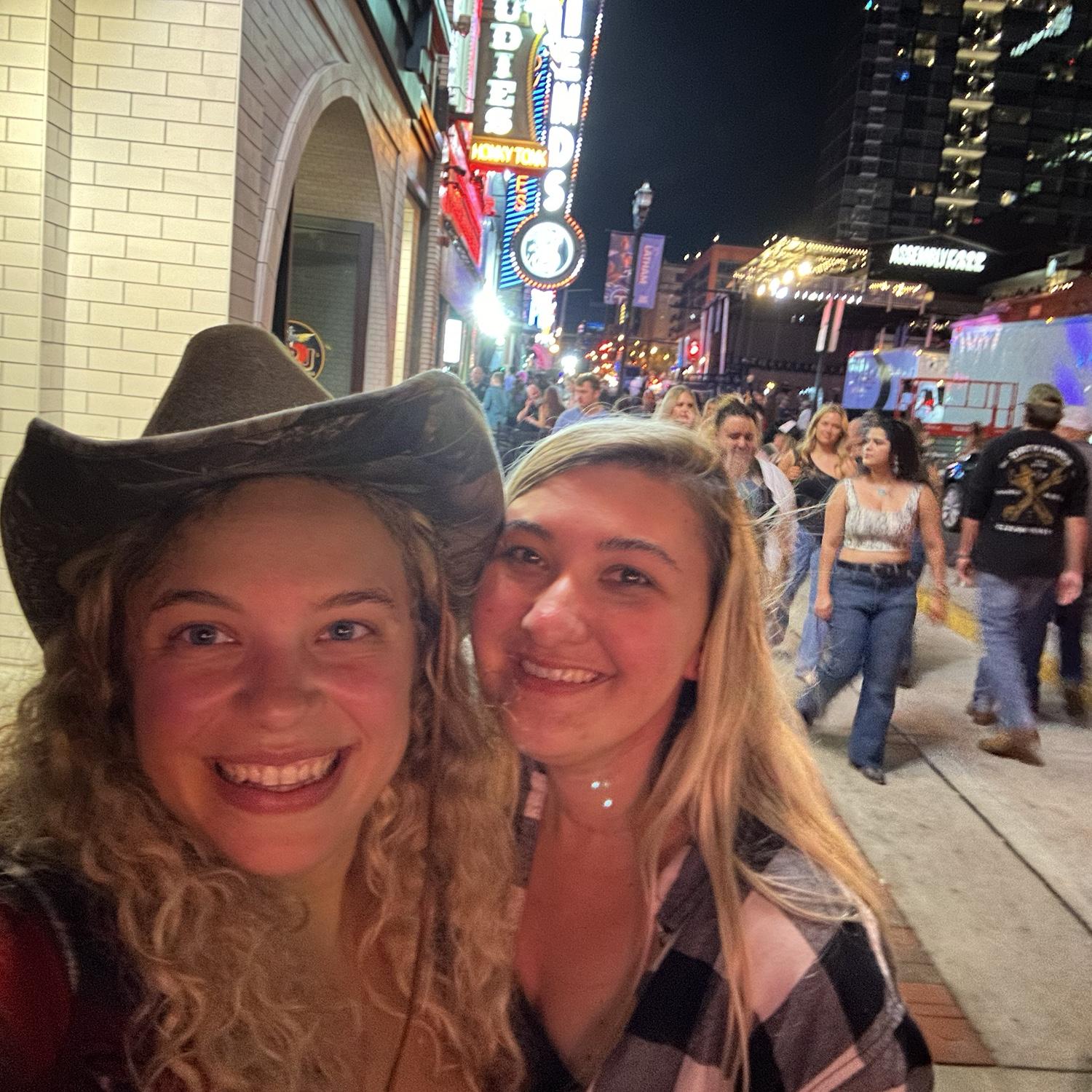 Nashville Tennessee had the best night life, definitely want to go back!