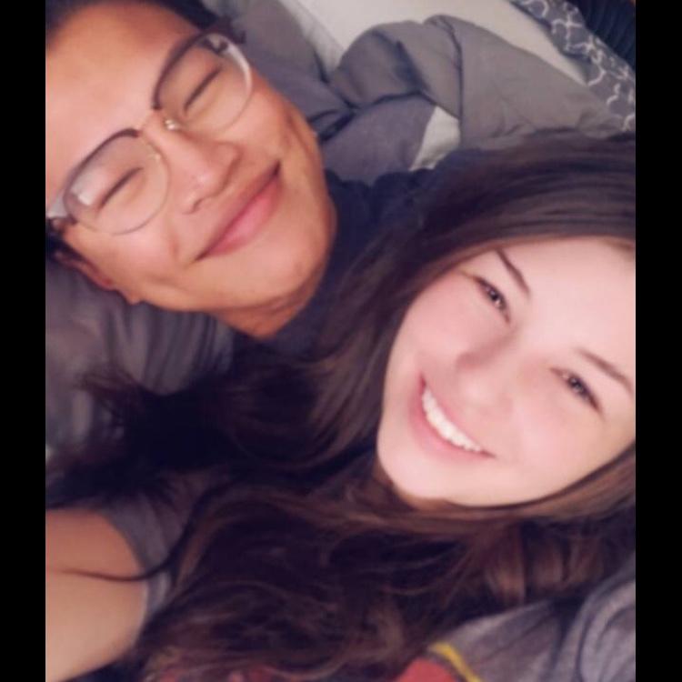 Visiting Archie at his dorm in 2020 when we were doing long distance