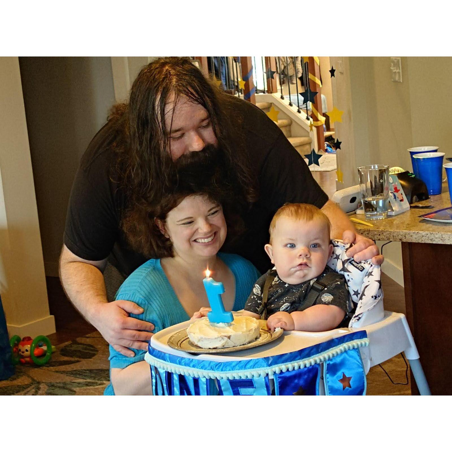 Hector's first birthday