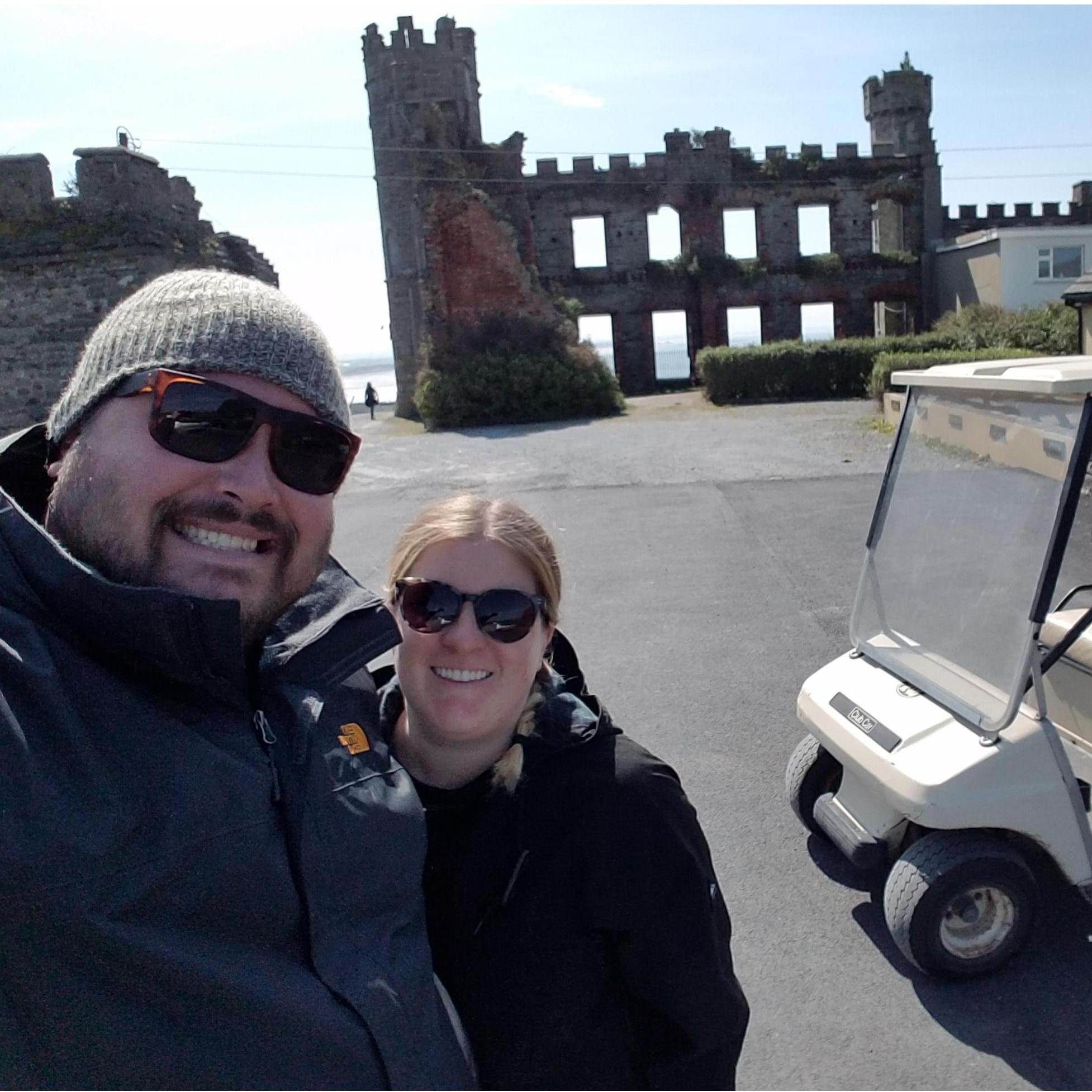 Golfing on this castle’s grounds