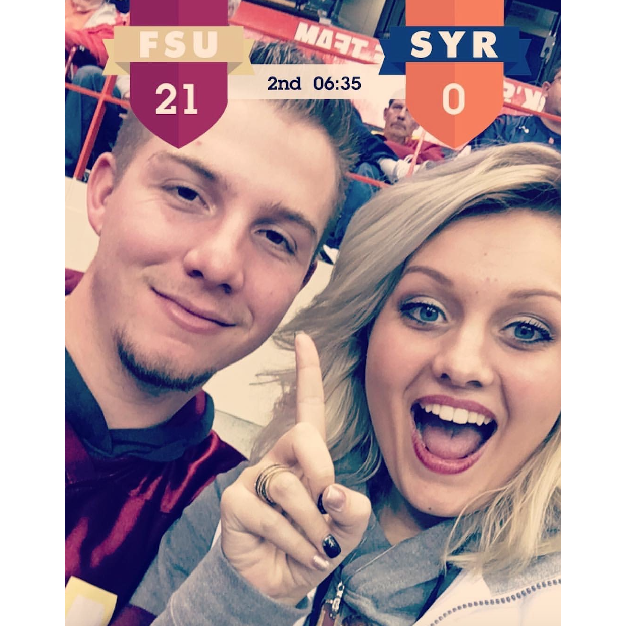 Our first FSU game