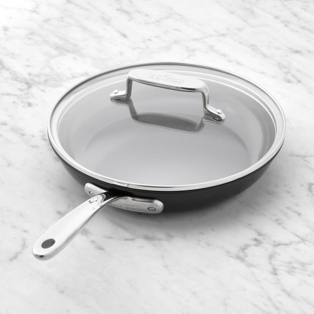 All-Clad NS Pro Ceramic Nonstick Covered Fry Pan 10"