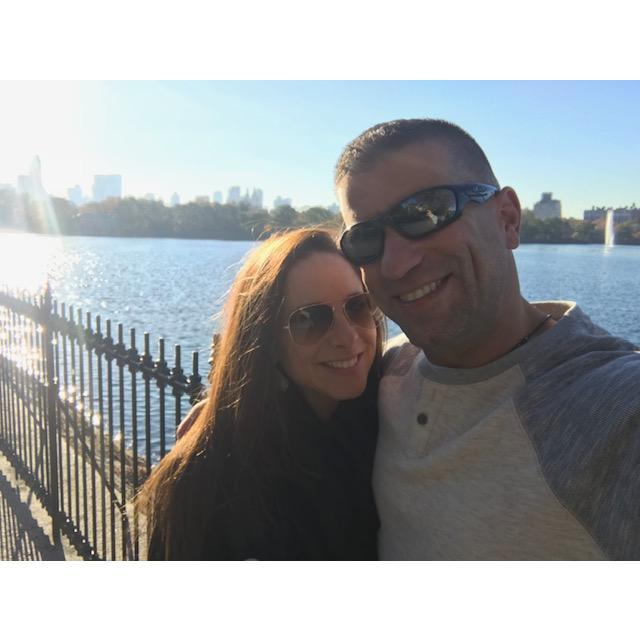 Our First Photo- Central Park