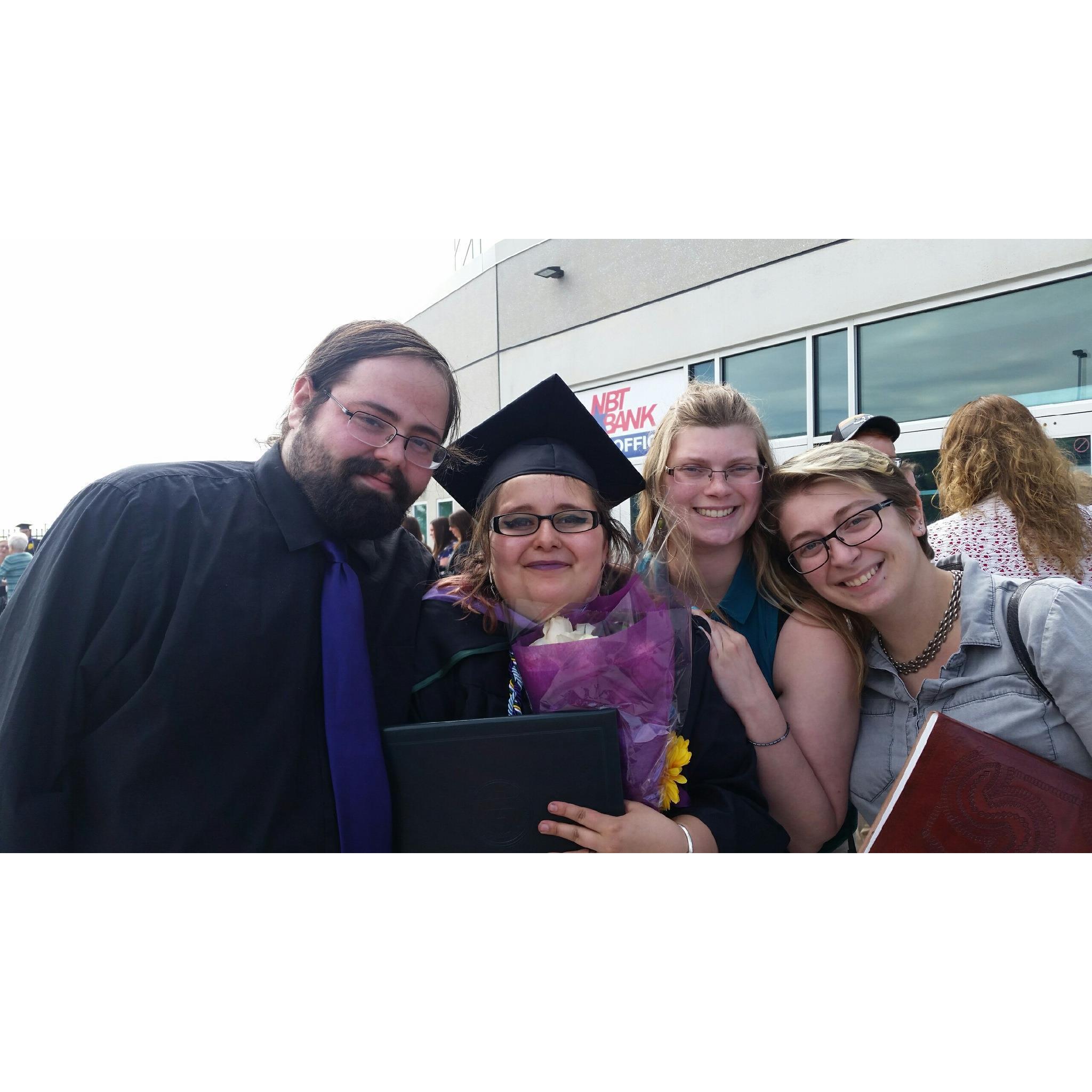 Sophia's College Graduation May 2017