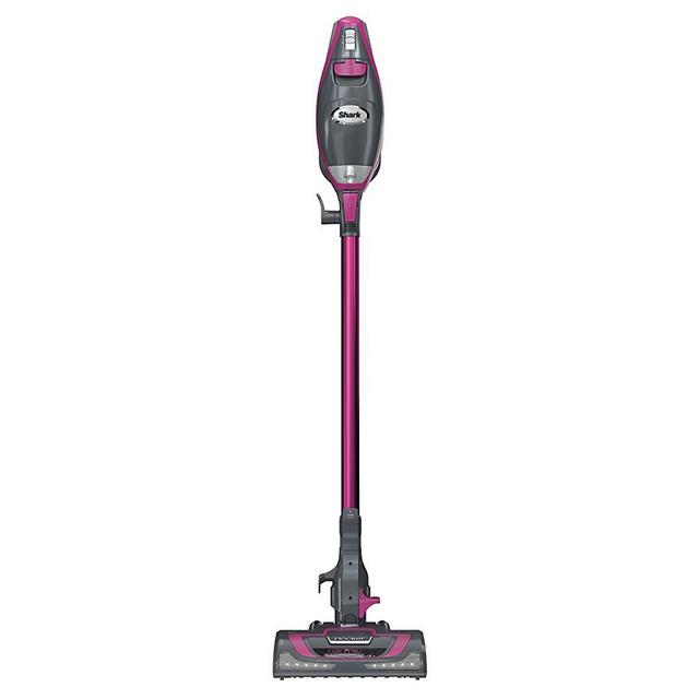 Shark HV371 Rocket Pro DLX Corded Stick, Removable Hand Vacuum, Advanced Swivel Steering, XL Cup, Crevice Tool, Upholstery Tool & Anti-Allergen Dust Brush, Fuchsia, Capacity