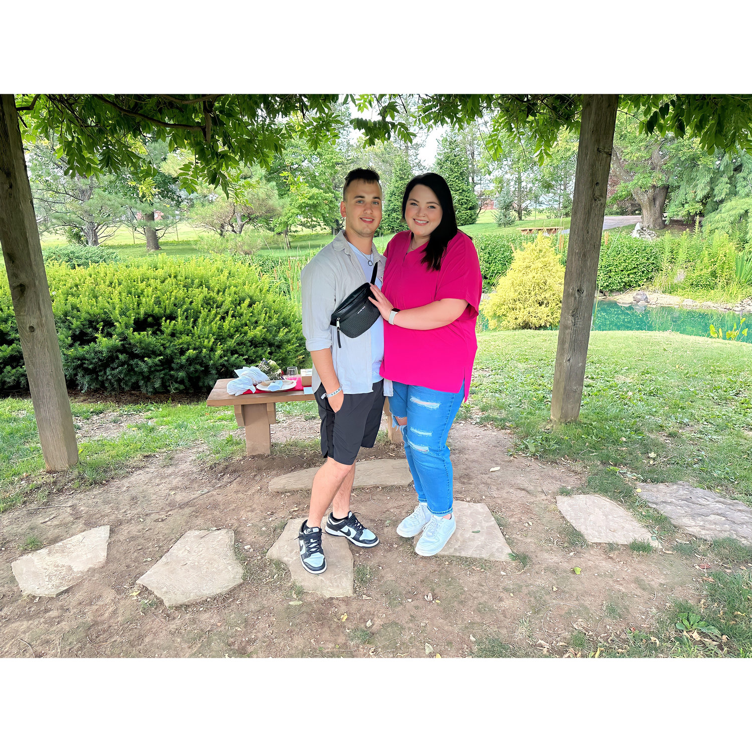 One year of dating!