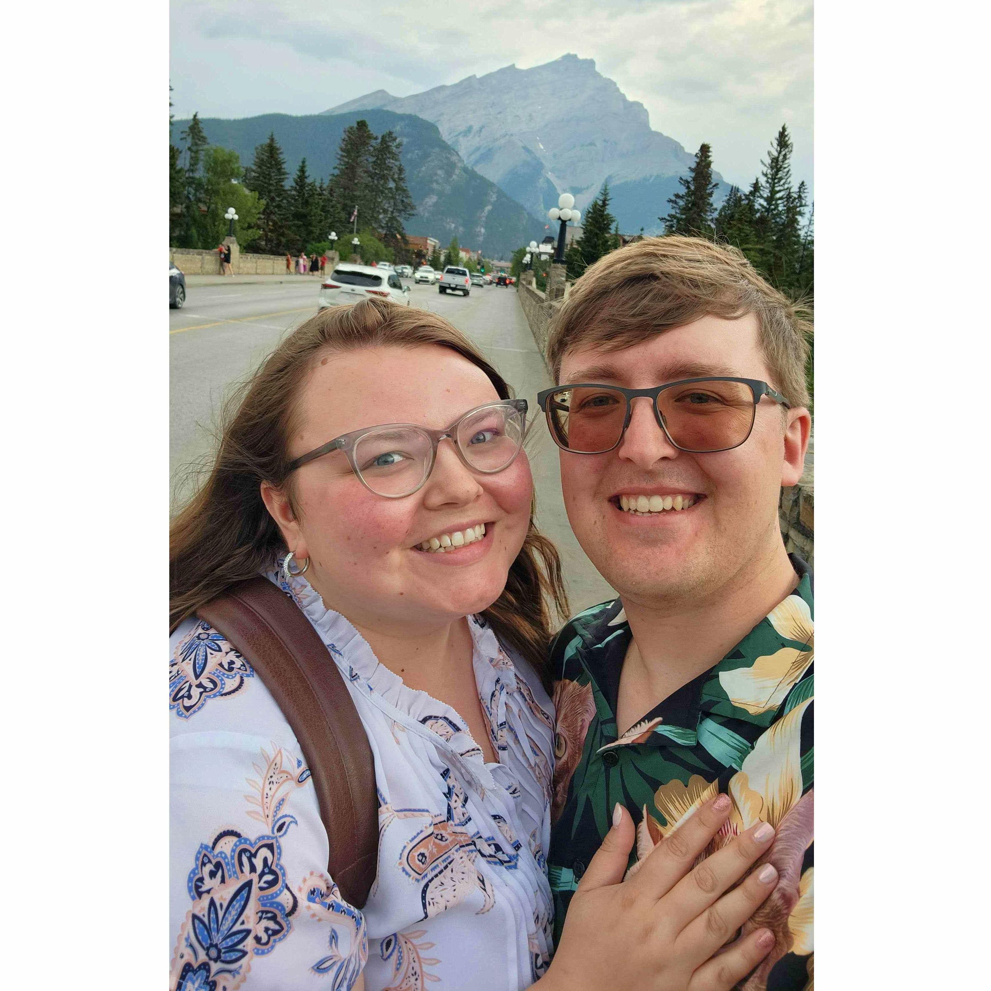 First day in the mountains (Banff 2023)