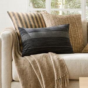 West Elm Cozy Pillows & Throw Blanket