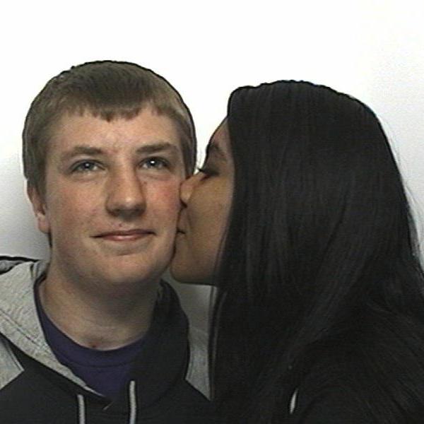 First photo taken together! Circa Feb. 2013