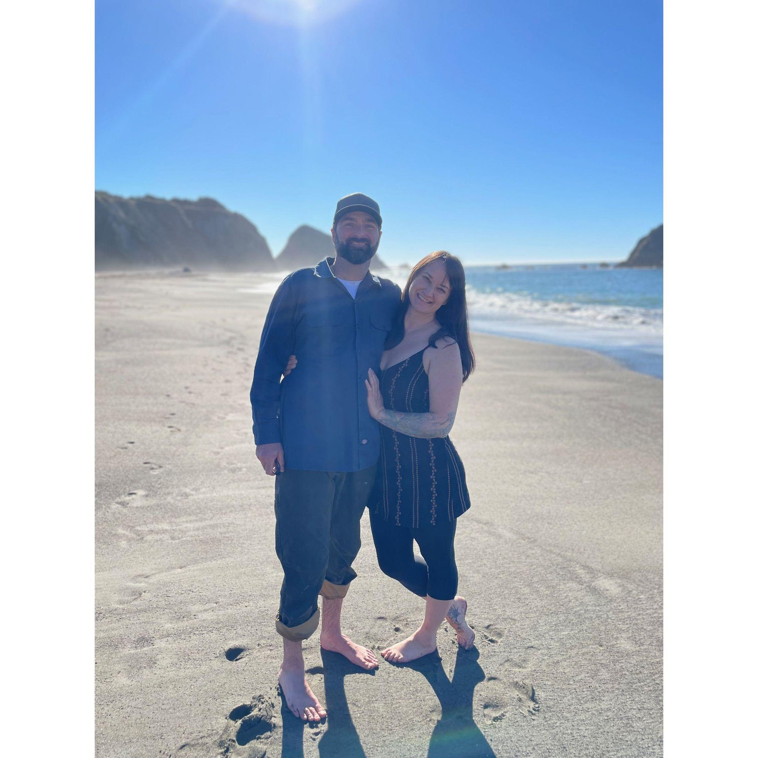 Elk beach, Mendocino county.
