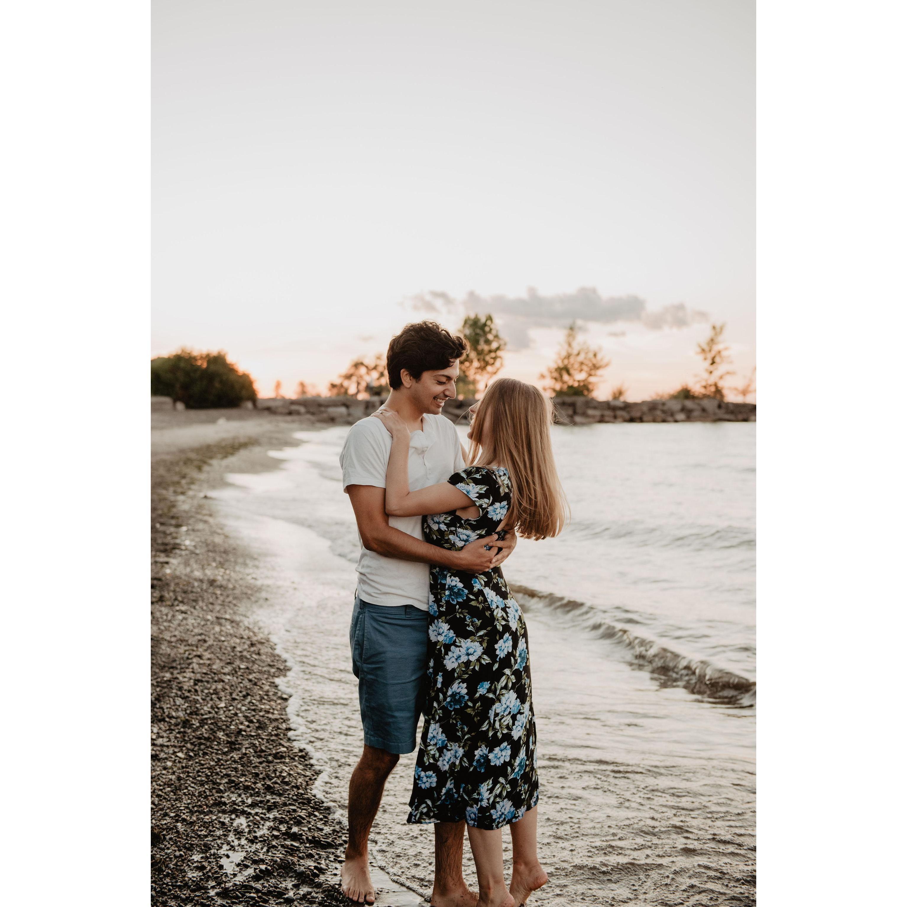 Engagement photos, 2020.