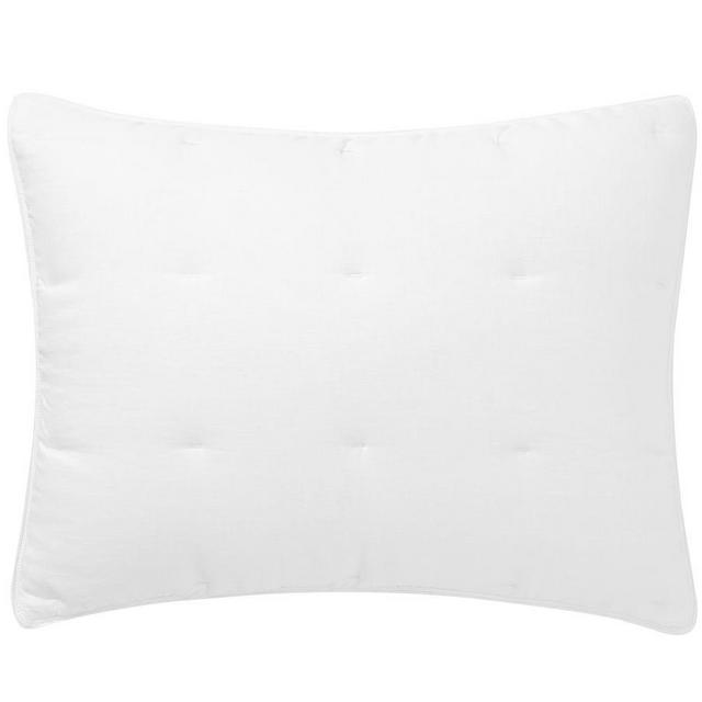 Belgian Flax Linen Comforter Standard Shams, Set of 2 White