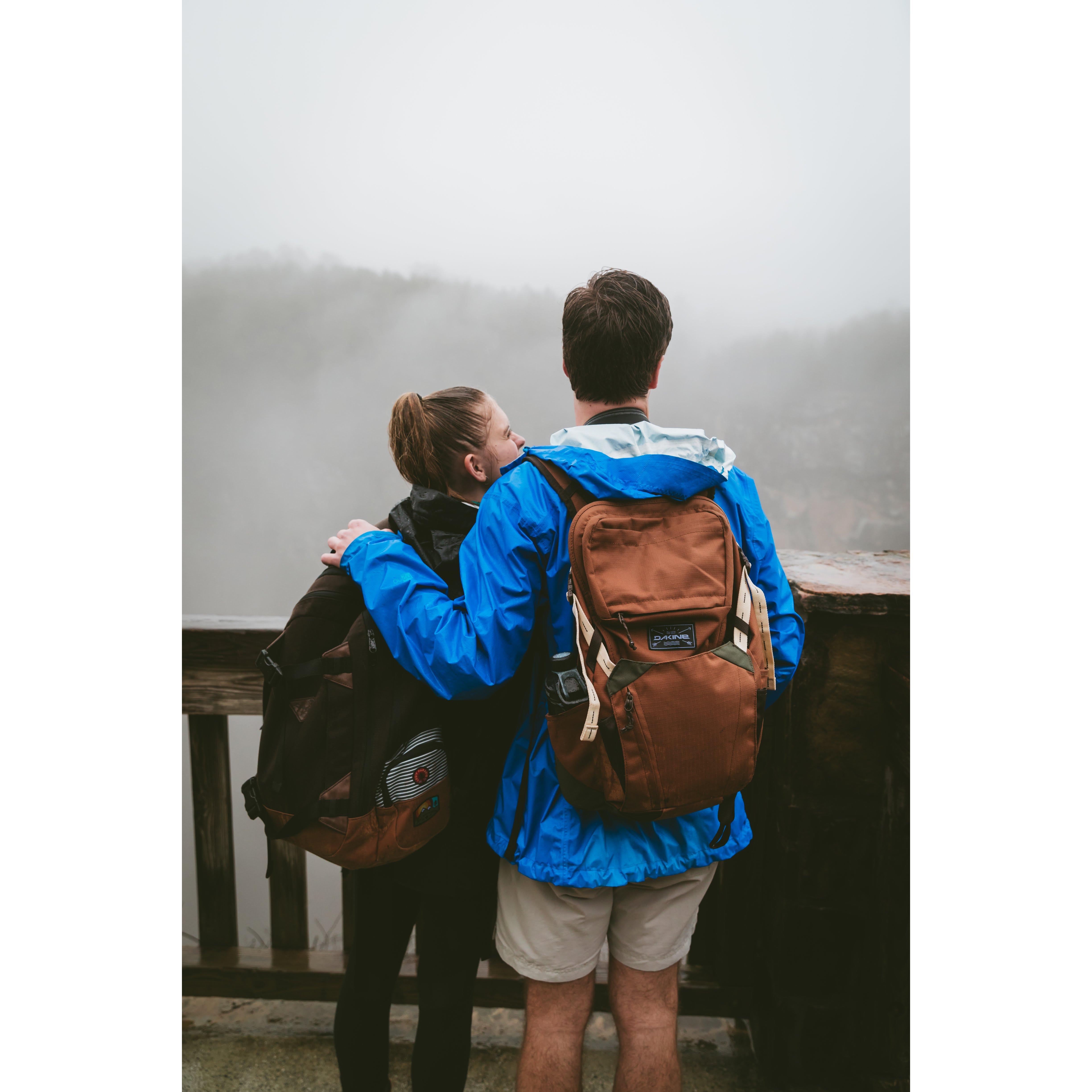 A rainy day trip to Tallulah Gorge during freshman year of college