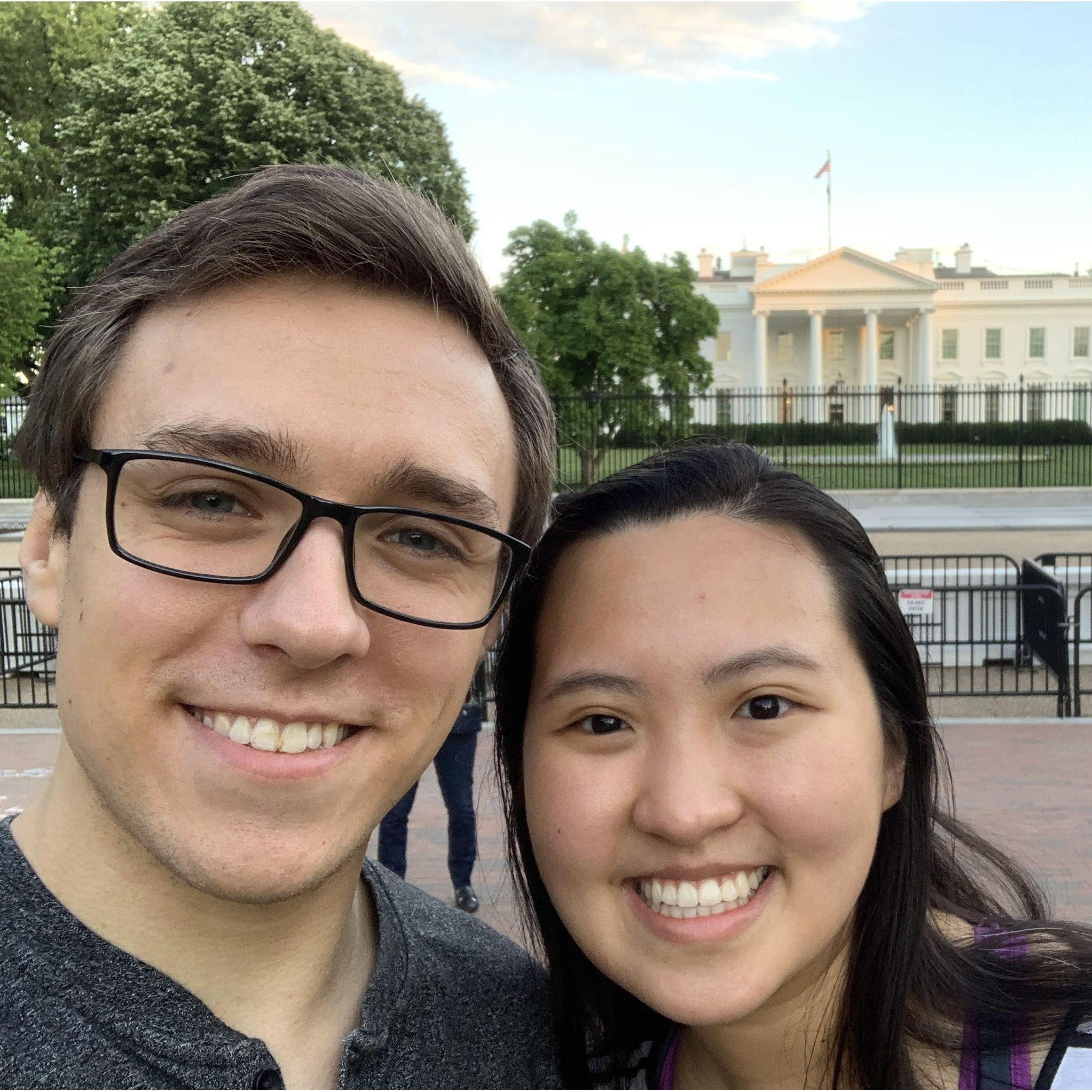 May 2021 - First photo at the White House