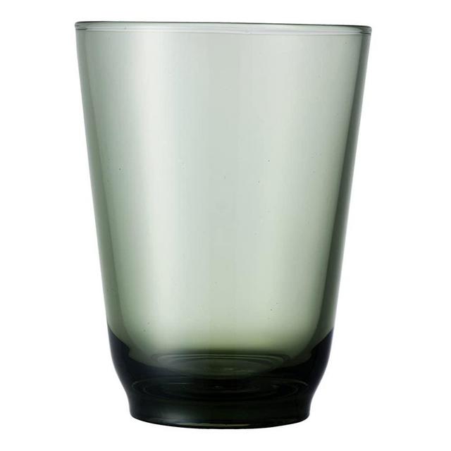 Kinto 26877 HIBI Glass Tumbler, 11.8 fl oz (350 ml), Green