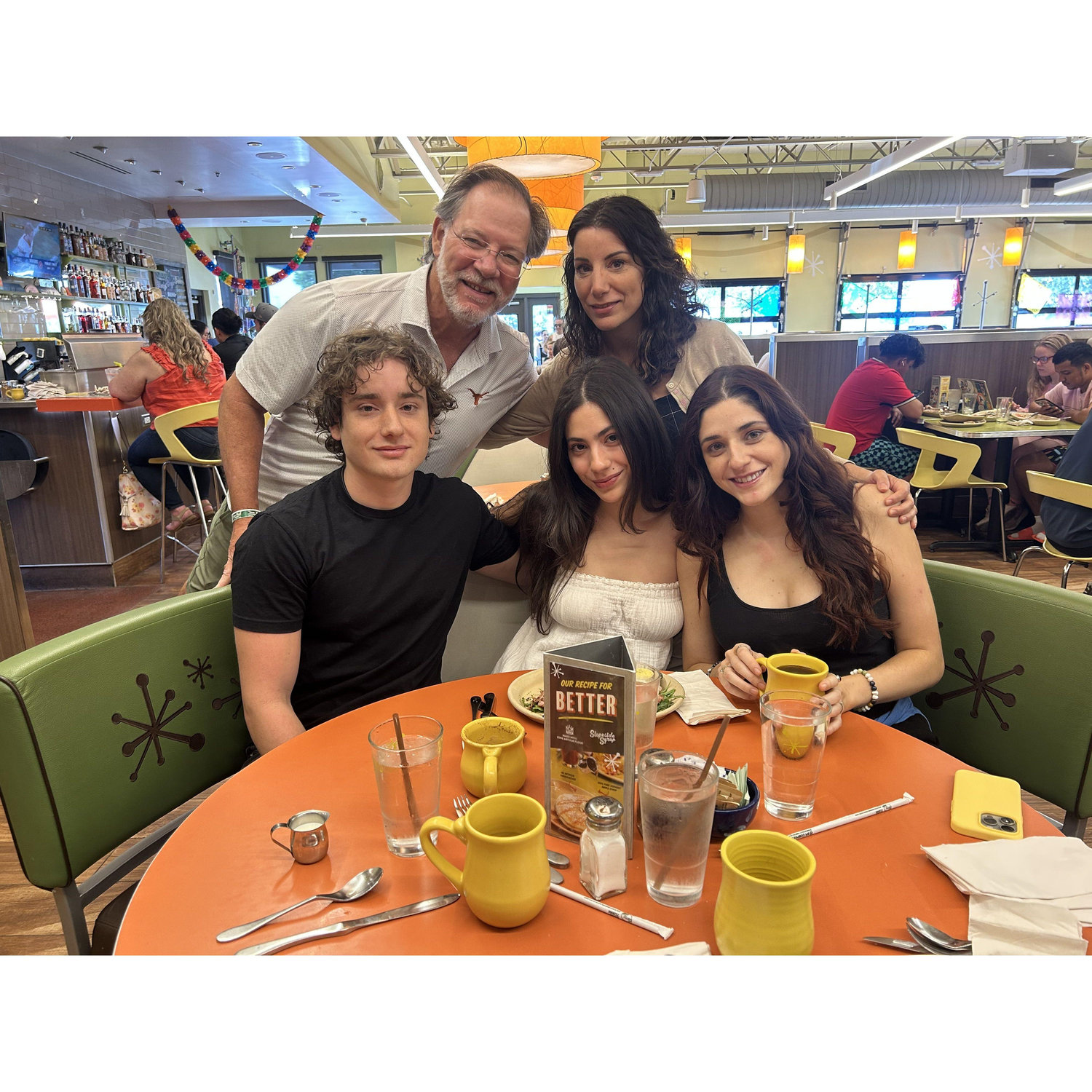 Michael and Bibi and her three children: Gina, Cindy & Miguel.