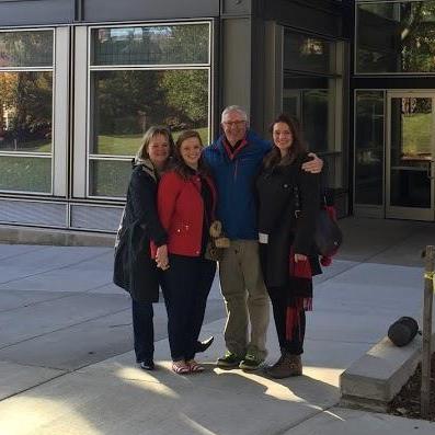 Badger Football (and Molly's Law School Cane toss) :: Fall 2015