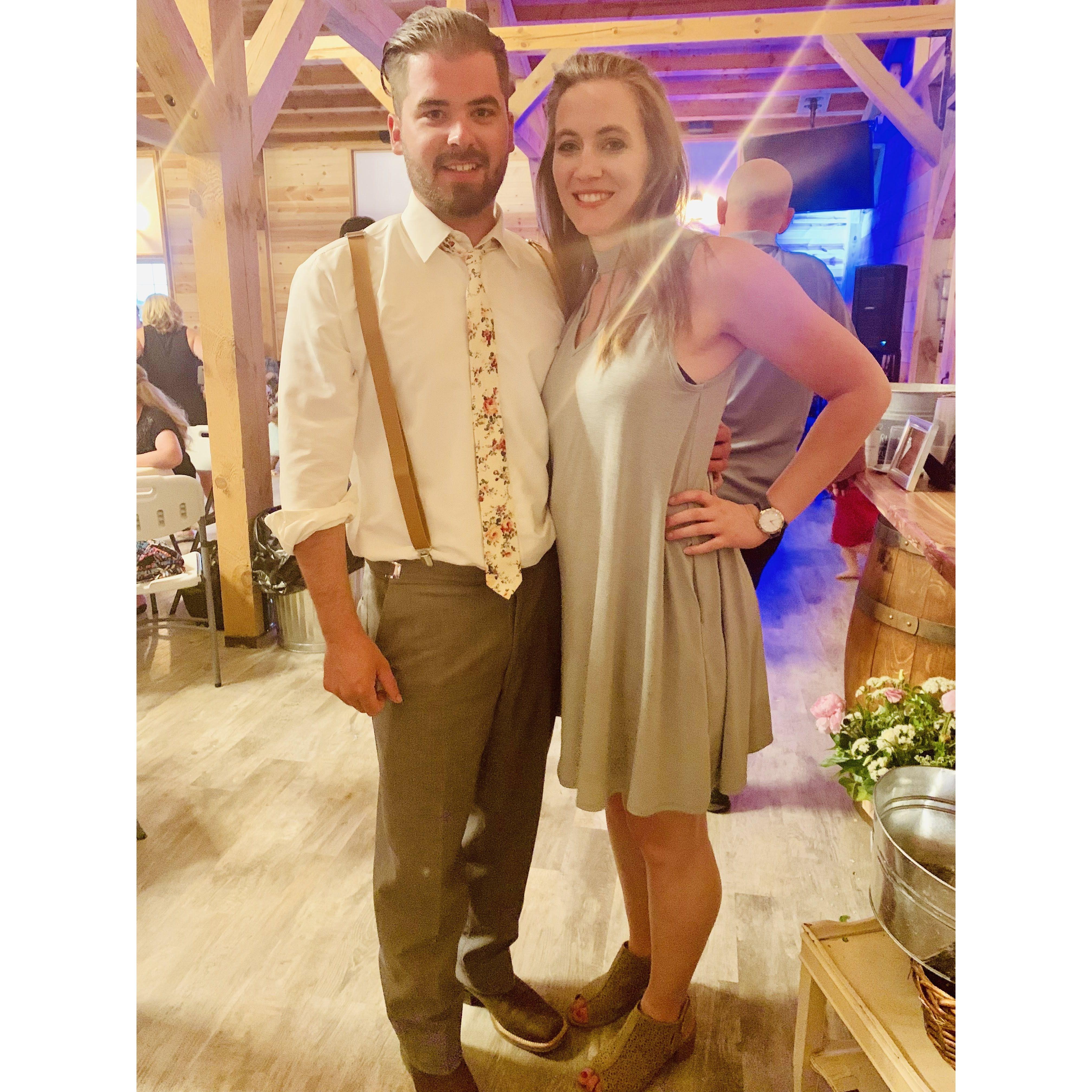 The first wedding together?