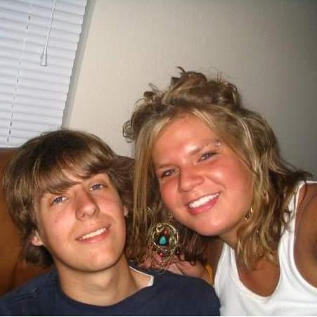 Sophomore year, 2005. When taking a selfie was flipping your digital camera around and hoping for the best.