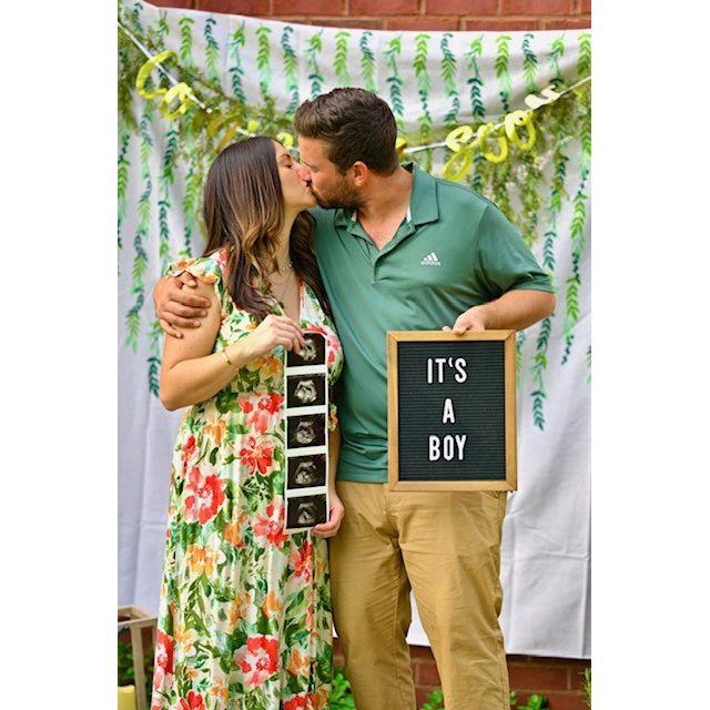 Sharing the news with our family & friends!