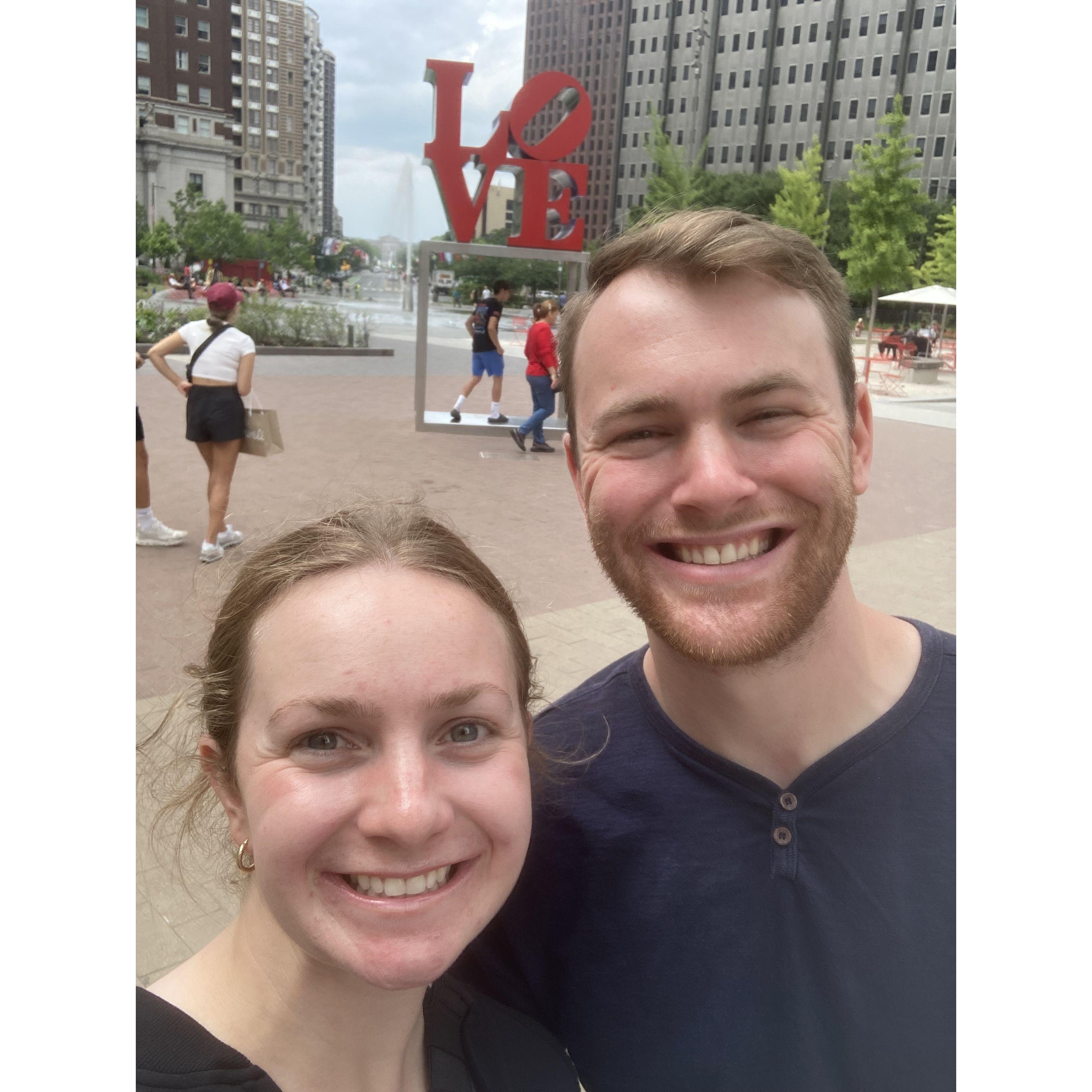 Exploring Philly for the first time, looking for an apartment (June 2023)