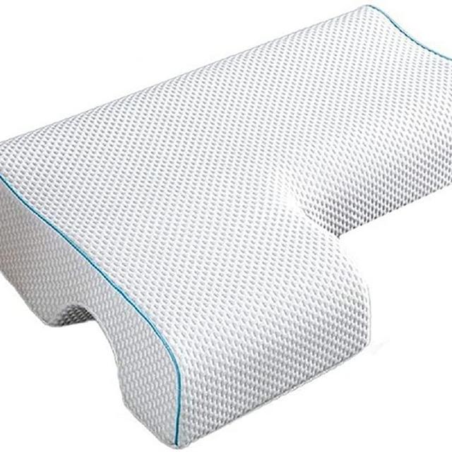 Arched Cuddle ,Couples Pillow with Slow Rebound and Breathable Memory Foam,Couple Cuddle Sleep Pillow for Anti Pressure Hand (Right)